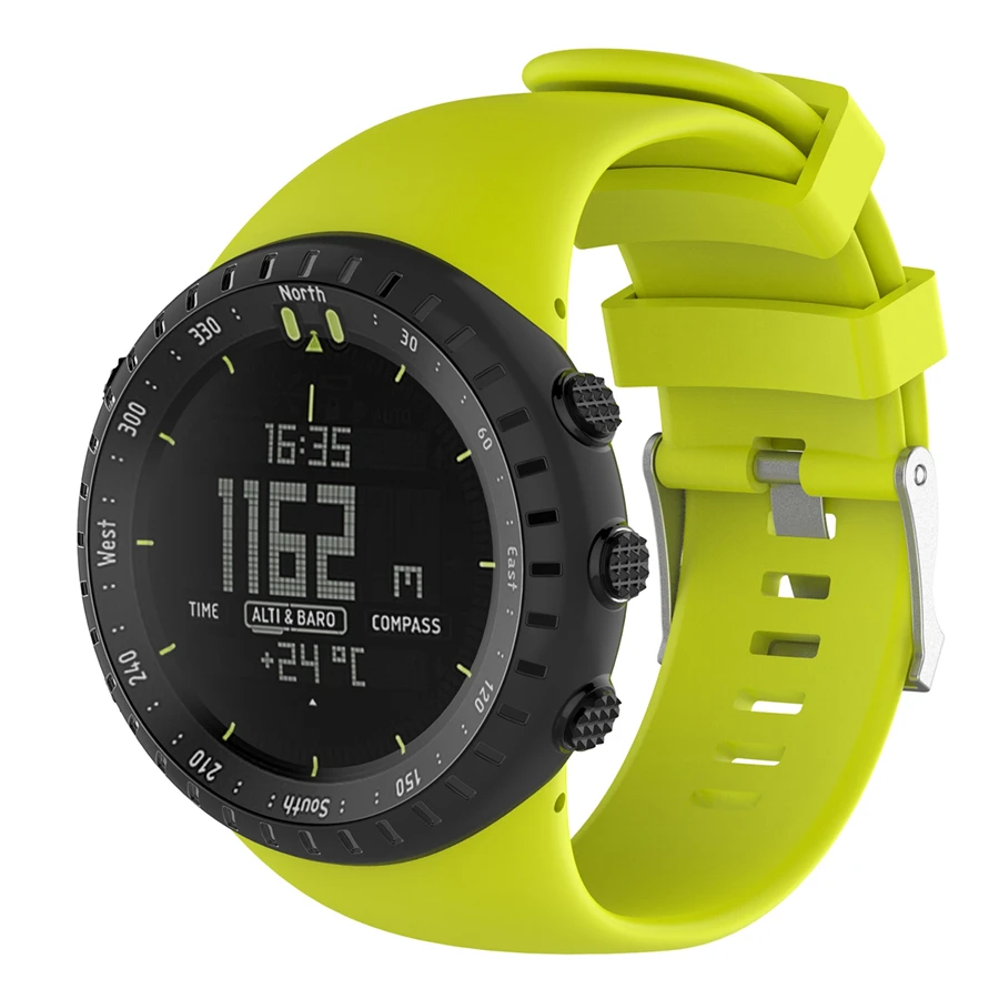 Сменный мужской t образный ремешок для часов SUUNTO CORE черный военный наружный