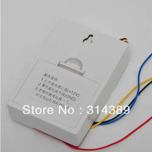 

12V BUZZ wired doorbell/door access control system supporting/no install battery