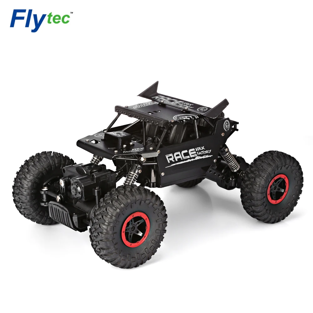 Flytec RC автомобили 9118 1:18 сплав 2 4G 4WD высокоскоростное скалолазание автомобиль