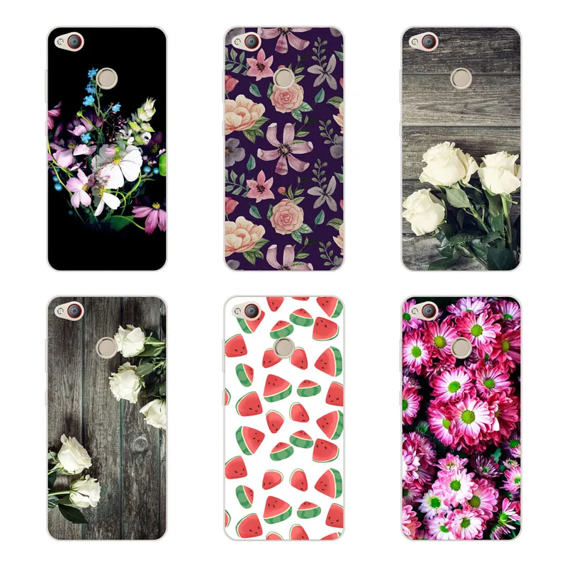 zte nubia z11/z11 mini s Case Silicon Popular flowers Painting Soft TPU Back Cover for z11 Protect Phone cases |