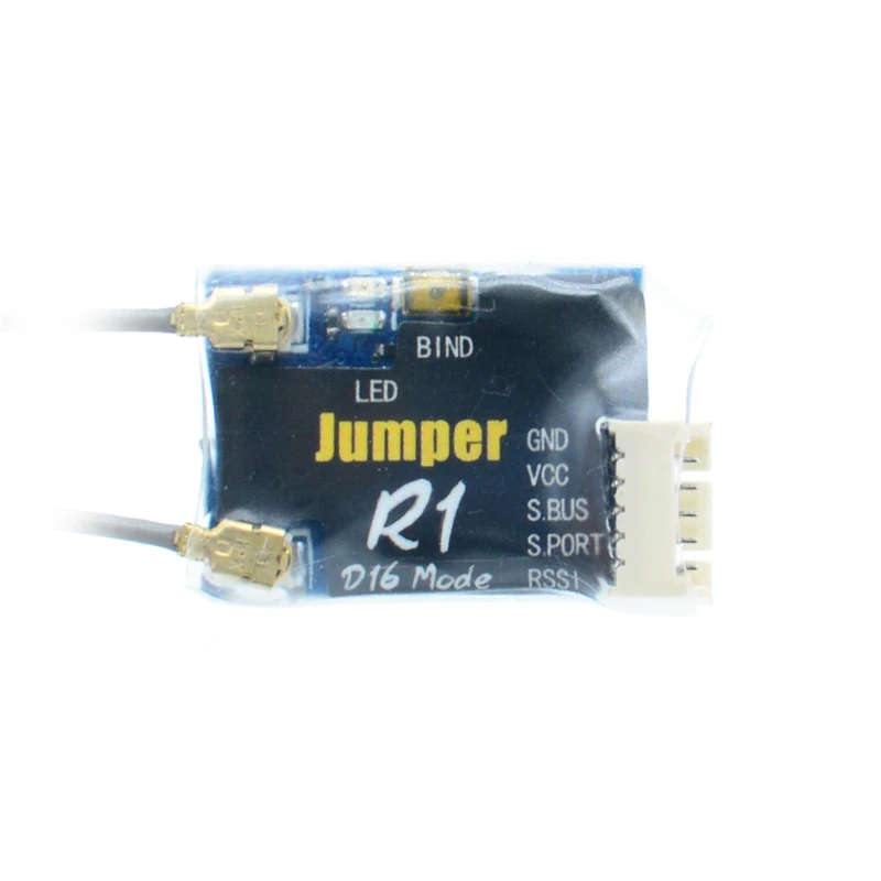 Мини-приемник Jumper R1/R1F/R8 16CH Sbus для T16 Pro Plus Frsky D8/D16 протокол режим радио пульт