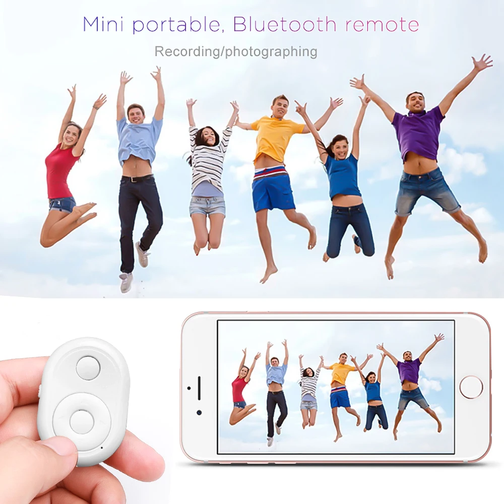 Беспроводная селфи Палка с кнопкой дистанционного управления по Bluetooth для iOS и