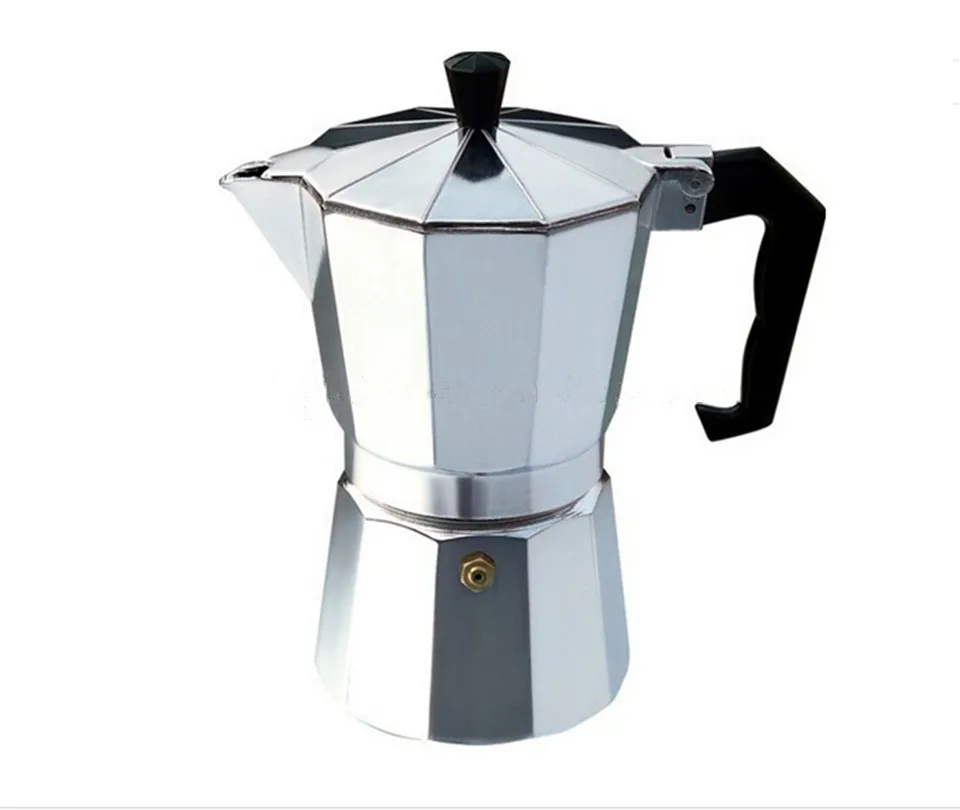 Алюминиевая плита Эспрессо чайник классический Moka кофейник эспрессо