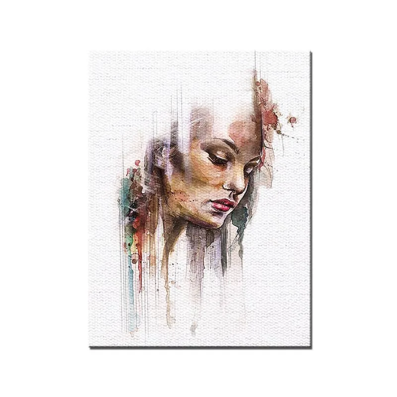Женские портреты настенные картины плакаты постеры по номерам для гостиной