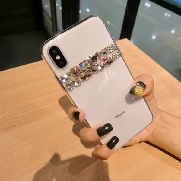 Горный хрусталь Алмазный чехол для телефона Xiaomi mi 8 Lite SE 6X A1 A2 X MAX 3 Red 5 Plus Note 6 iPad Pro 6A