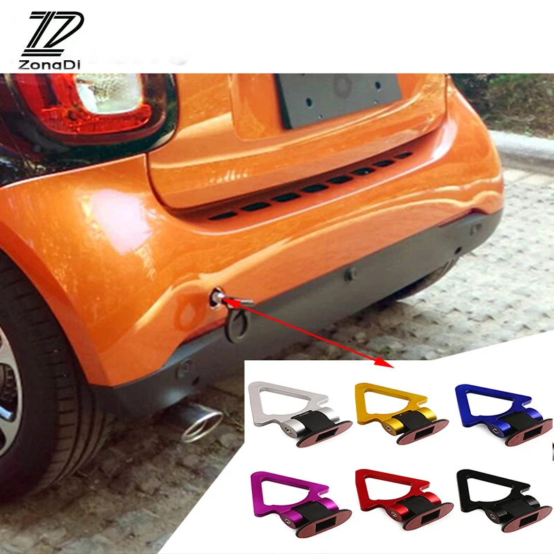 ZD автомобильный трейлер кольцо V Racing Tow буксирный крюк наклейки для Hyundai Tucson 2017