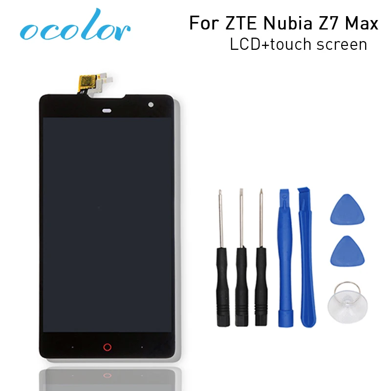 Ocolor хорошо для ZTE Nubia Z7 Max LCD и фотодетали MAX NX505J телефон + Инструменты|screen touch|phone