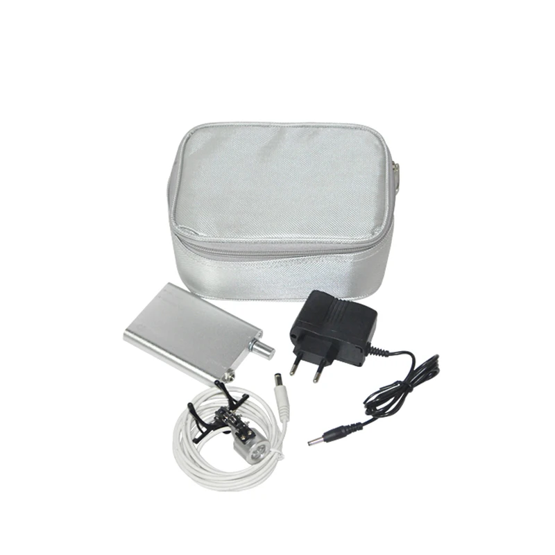 Портативный светильник с черной головкой для стоматологической хирургической