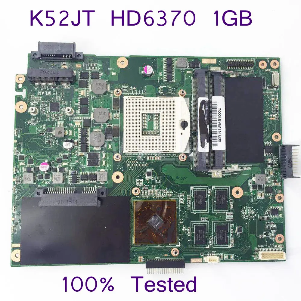 

K52JT HD6370 1GB Mainboard For ASUS K52J A52J X52J K52JK K52JU K52JB K52JT K52JR K52JE Laptop Motherboard 100% Test Hot selling