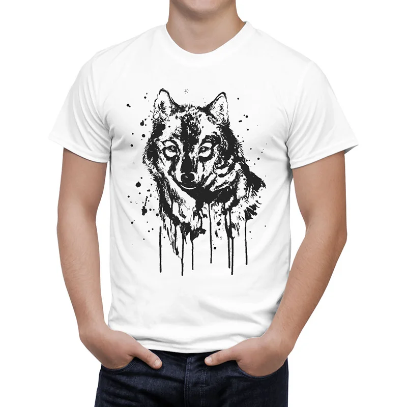 2016 Summer Style Cotton 3D Printed Wolf T shirt Men/Women Fashion Casual Brand Tops Cool Tee Camisetas B137|brand t men|t ment men brand |