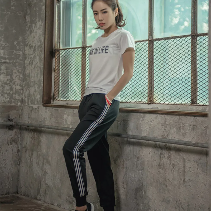 Новый женский набор для йоги бега фитнеса ropa deportiva mujer хлопковый костюм из 3