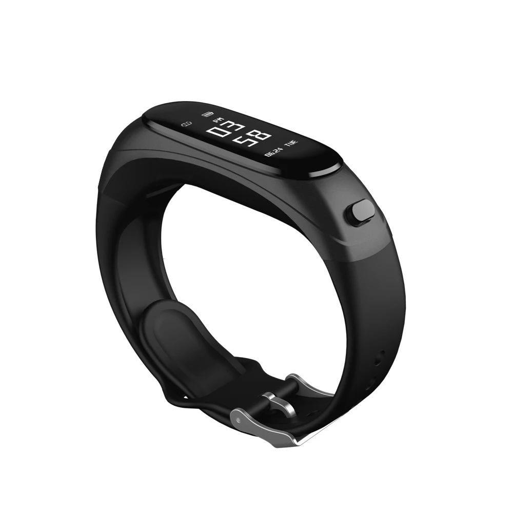 TORTOYO V08 Беспроводной Bluetooth наушники Smart Band 2 в 1 Earband умный Браслет Heart Rate крови