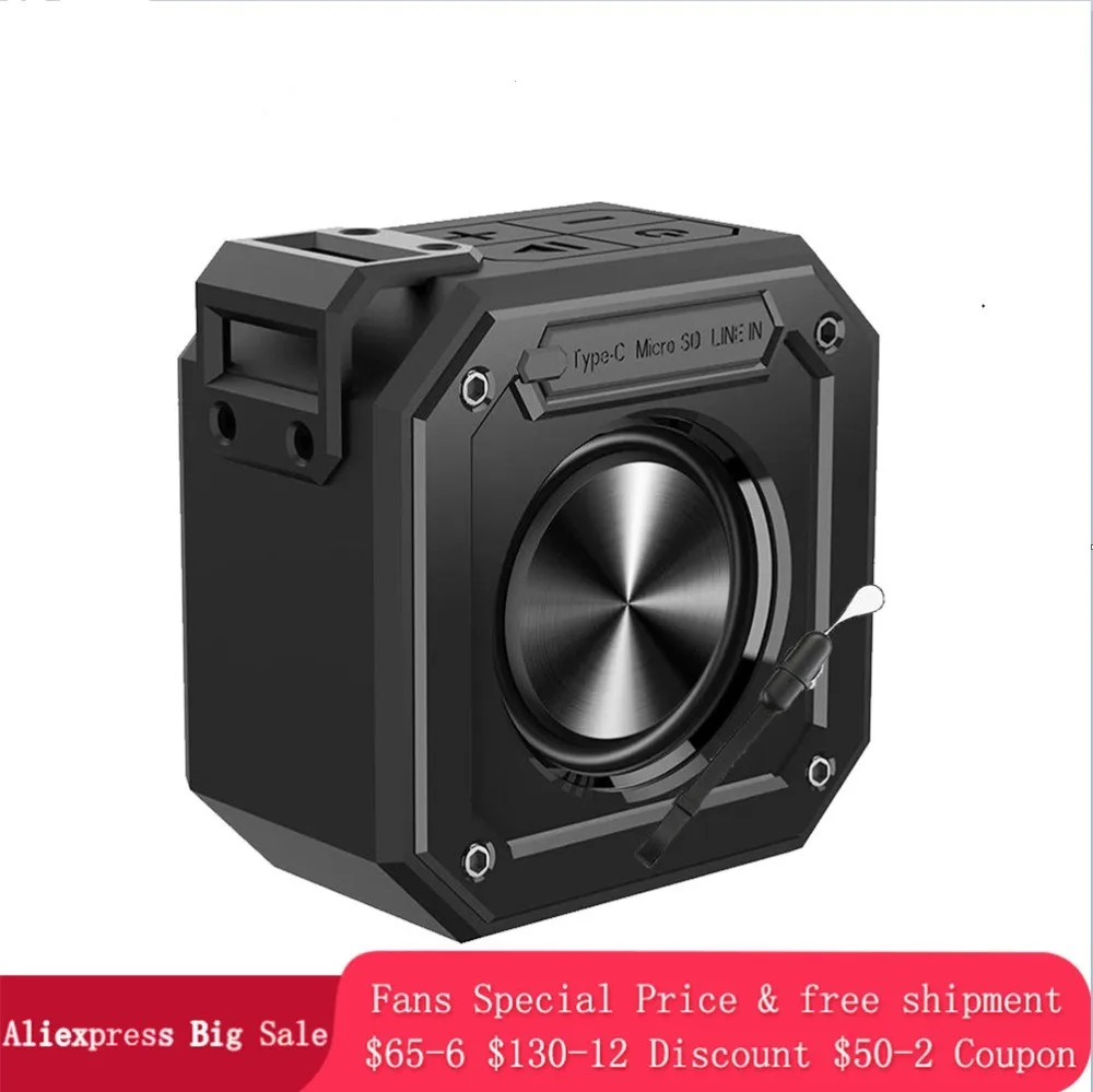 15 Вт мини IPX7 водонепроницаемы переносной динамик открытый TWS Bluetooth Колонка