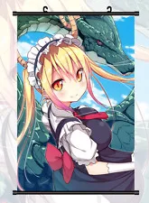 Аниме постер Miss Kobayashi Дракон горничной Tohru стены прокрутки печатных живопись