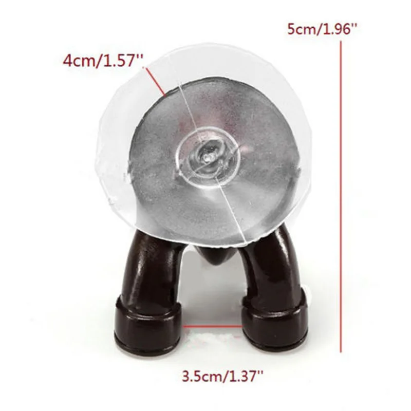 Симпатичный мультяшный хвост животного крепкая присоска крючок для ключей