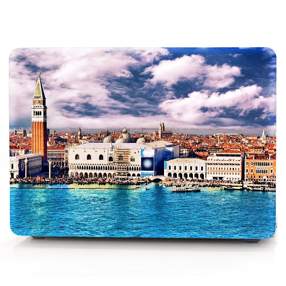 Матовый чехол FULCLOUD для Apple Macbook Air 11 13 MacBook Pro 15 Retina 12 3 сумка ноутбука A1707/1707/1708|case for