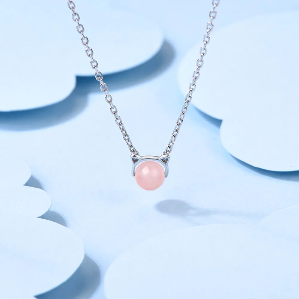 SILVERCUTE розовый кристалл лодыжки браслет для женщин 925 пробы серебряные летние