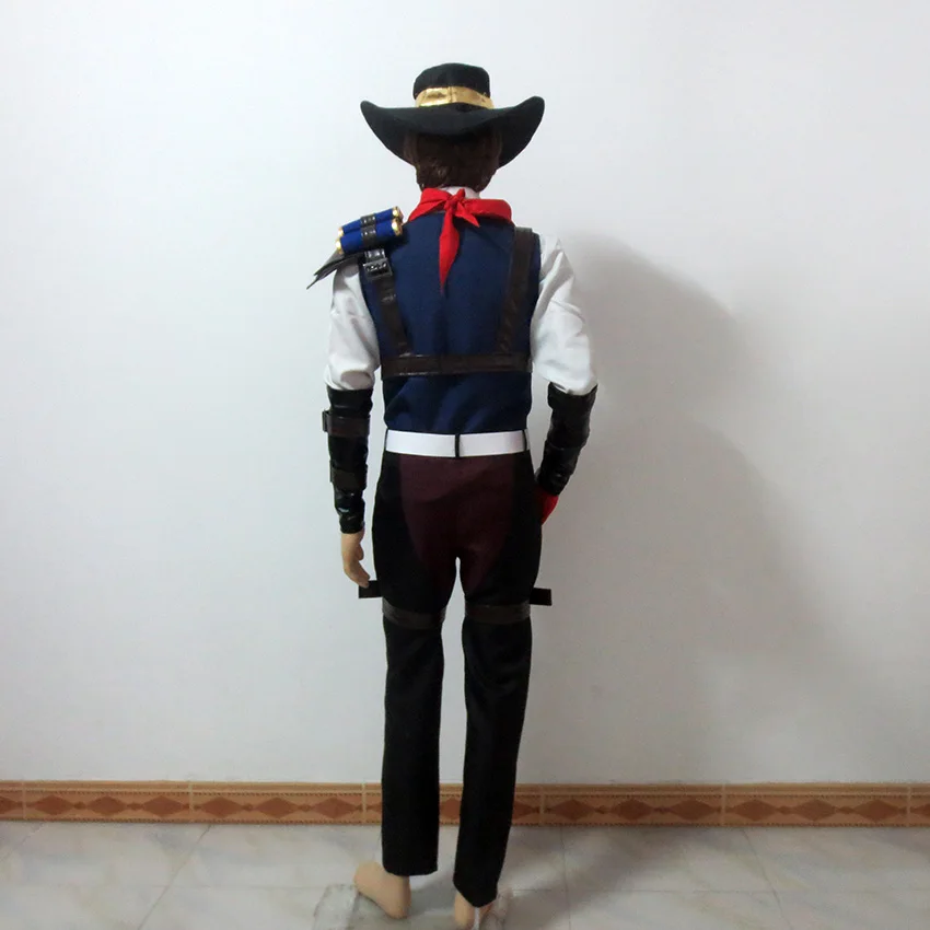 Customized LOL The Virtuoso Khada Jhin Anime Cosplay Costume | Тематическая одежда и униформа