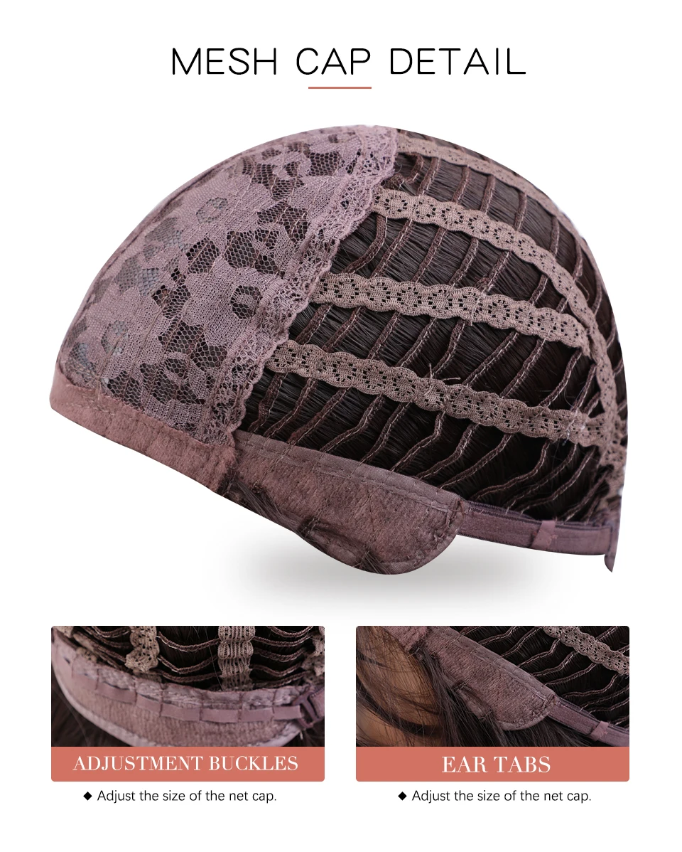 Inhair Cube 2" женский парик темно-коричневый длинные волнистые термостойкие синтетические волосы плетение Полный Парики для ежедневного использования и косплей