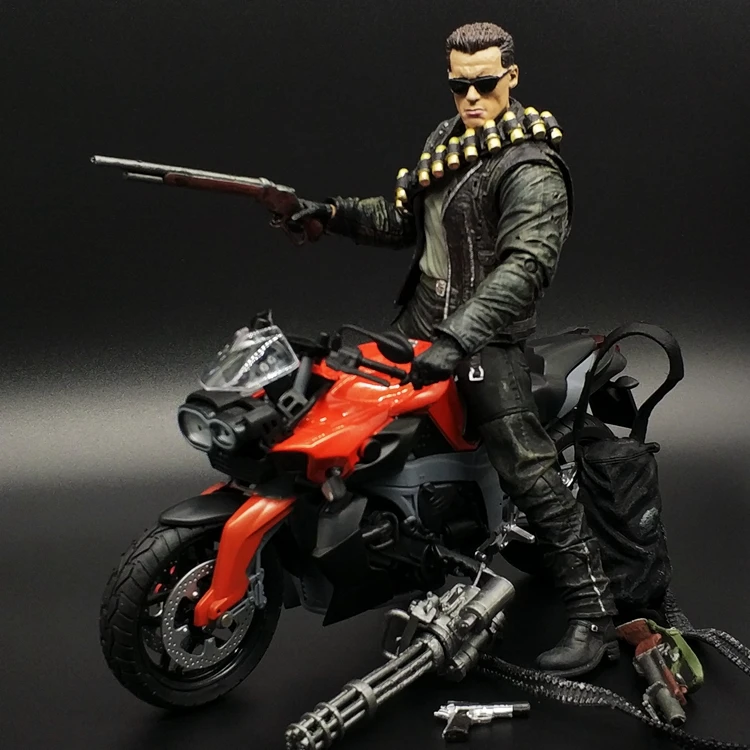 Фигурка Терминатора T1000 T800 шарнир может перемещаться Кукла Фильм человек модель украшения фигурка игрушки Подарок Компьютерный стол украшение