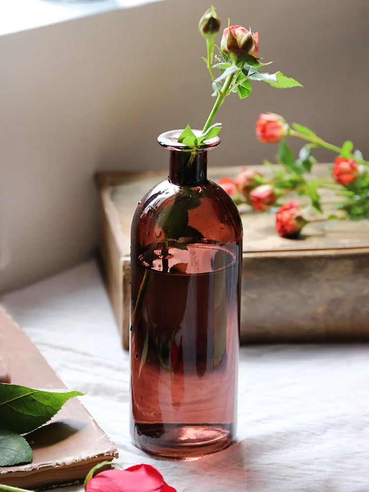 Гидропонная Настольная Ваза для украшения цветов европейская винтажная