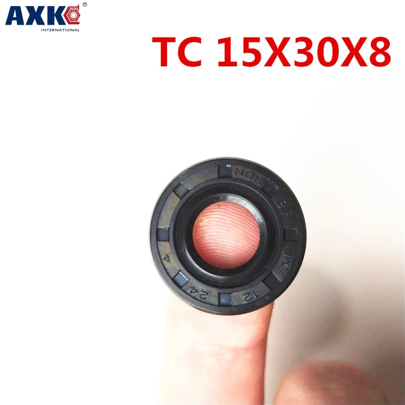 20 штук/NBR сальник вала TC 15 * 30*8 прочное резиновое покрытие двойной губы с