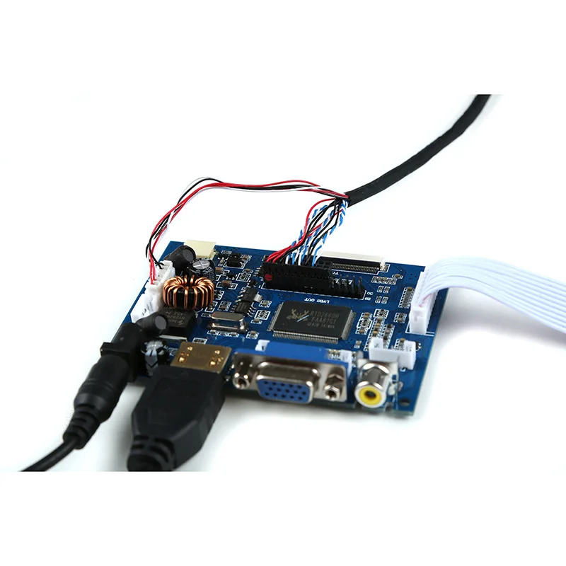 ЖК дисплей 52Pi 10 1 дюйма IPS 1280*800 монитор HDMI TFT экран плата драйвера + VGA 2AV для Raspberry Pi /