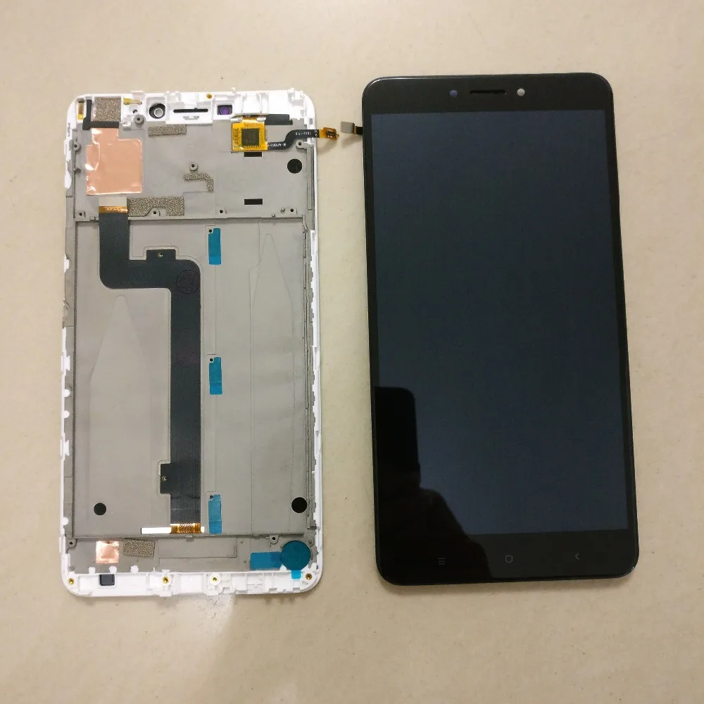 100% протестированный 6 44 дюймовый белый/черный для Xiaomi Mi Max 2 MDE40 MDT4 Полный ЖК