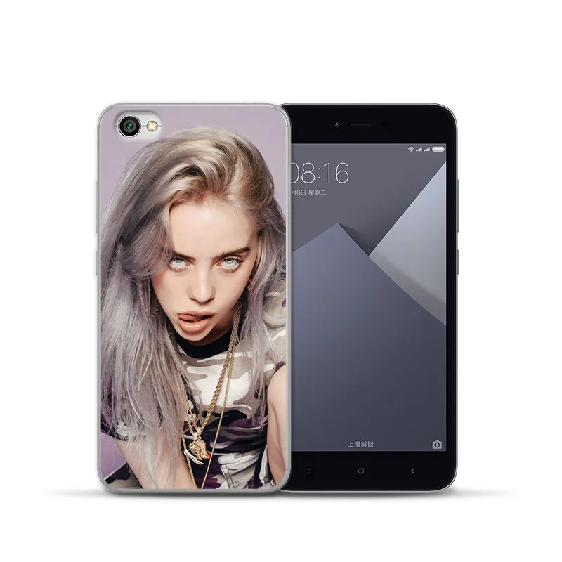 Роскошные Billie eilish для Xiaomi Redmi Mi 8 6 A2 Lite 5X 6X A1 6A 4X 4A 5 9 Plus Note 4 5A Prime Pro крышка чехол Coque чехол-футляр