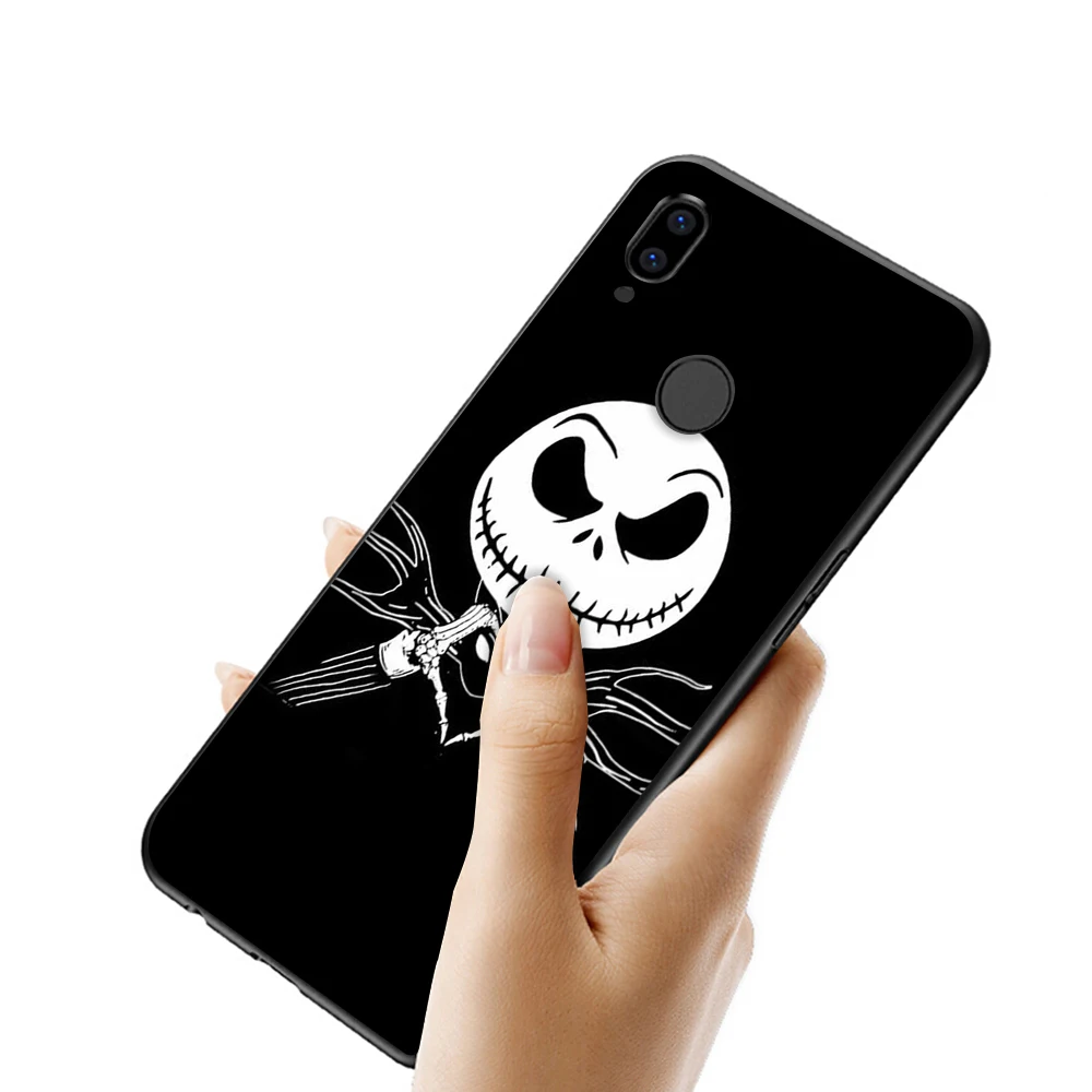 Чехол из ТПУ с черепом WEBBEDEPP Dancing Nightmares для Huawei P10 P20 P30 Lite Pro Mate 10 20 P Smart мягкий чехол