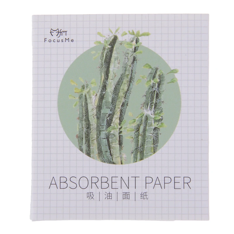 50pcs Green 50Pcs/Pack Deep Cleansing Oil Control Tool Facial Oil Blotting Papers Oil Absorbing Sheets Face Cleanser Acne Treatment - Quantity: 50pcs Green