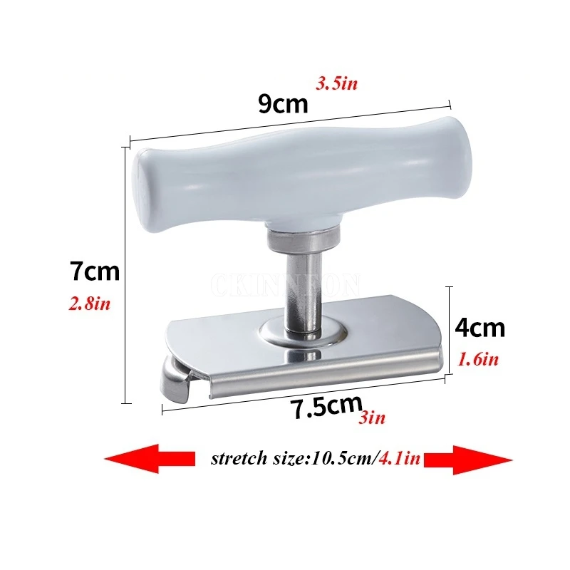 100Pcs/Lot Size Adjustment Can Opener Screw Wrench Stainless Steel Power-saved Tin Cap Open Tool | Дом и сад