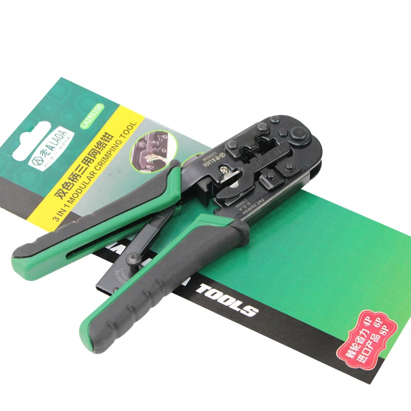 LAOA 4P/6P/8p многофункциональные Храповые сетевые плоскогубцы Обжимные Щипцы