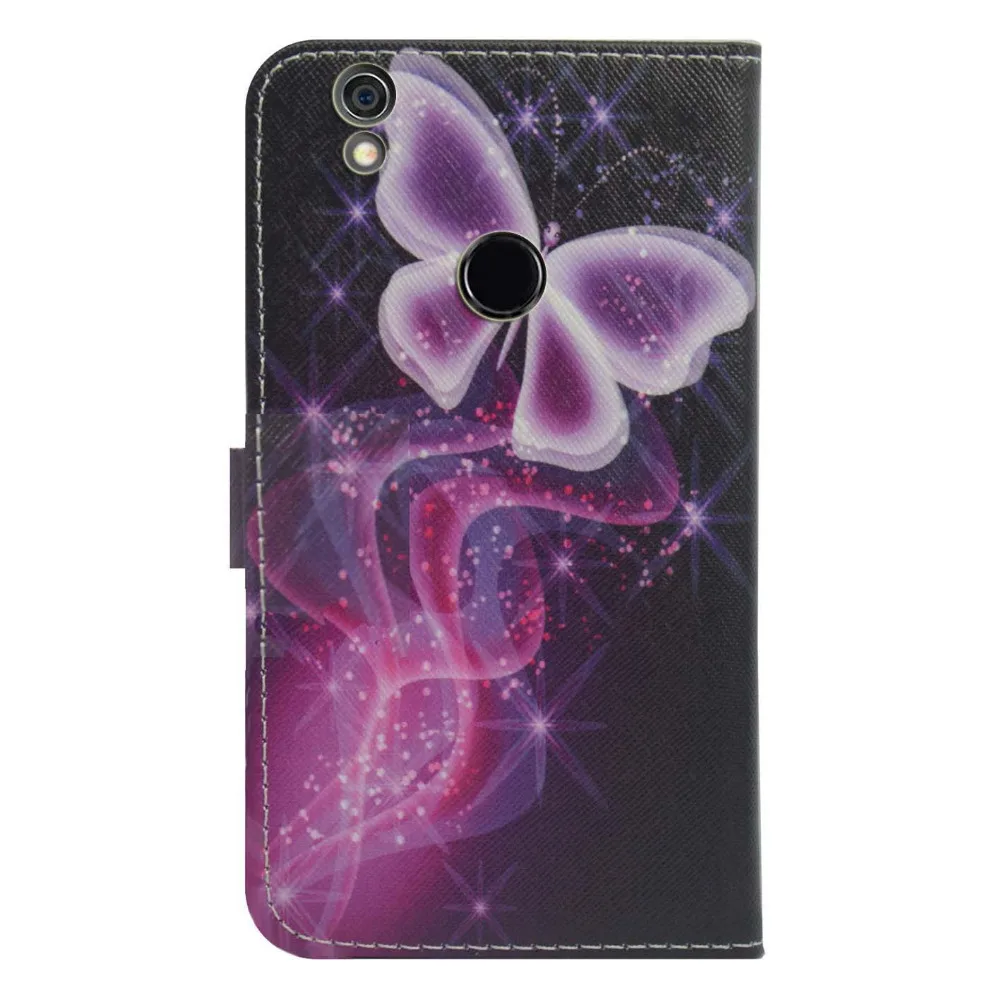 For Alcatel Idol 5S case Wallet Card slot deluxe PU leather cartoon cute Cover + mini stylus | Мобильные телефоны и