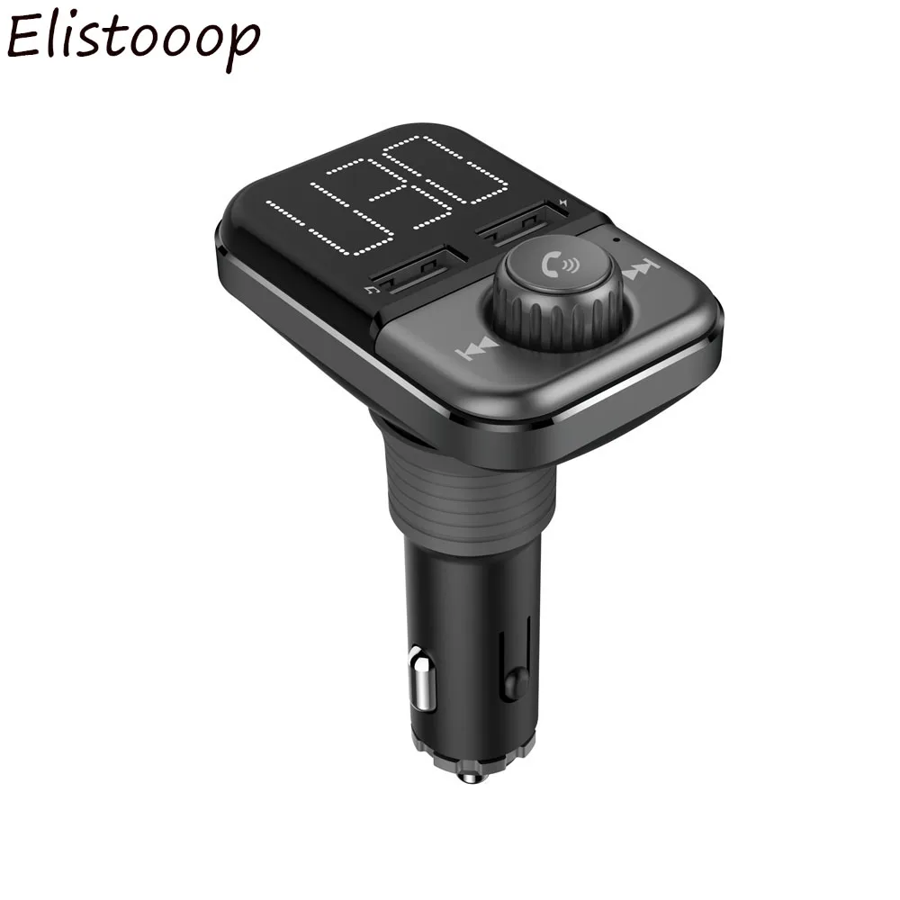 Автомобильный Bluetooth fm-передатчик радио адаптер Модулятор MP3-плеер передатчики Ручной USB TF карта 2 USB зарядное устройство