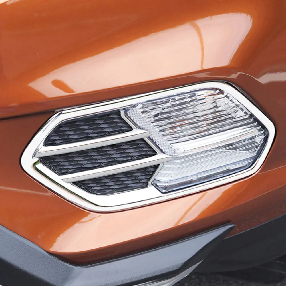 Подходит для Ford Escape Kuga 2017-2018 2 шт. хромированный АБС автомобильный передний