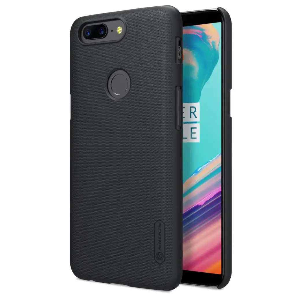 OnePlus 5T чехол матовый A5010 Nillkin Frosted Shield Жесткий Чехол для | Мобильные телефоны и