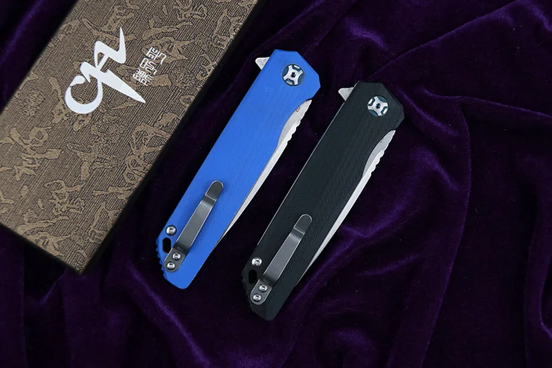 CH CH3507G10 Флиппер складной нож D2 лезвие шарикоподшипник G10+ стальная ручка Открытый Кемпинг нож фрукты EDC инструмент