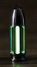 Green TC4 титановая CNC пустотелая трубка Тритий самосветящаяся подвеска держатель для ключей Тритий газовый сигнальный светильник брелок для ключей EDC многофункциональные инструменты - Цвет: Green