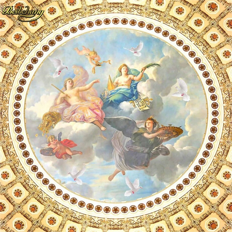 Пользовательские 3D фото фрески рулон бумаги Роскошные стереоскопические