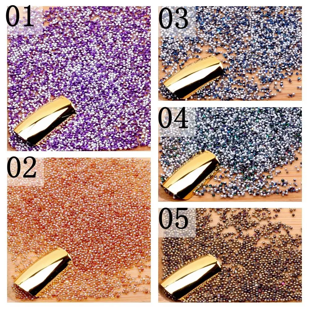 50g Elf Beads Gem Circle Rhinestone Crystal 3D Nail Art Charm Glass Caviar Tiny DIY Sparkly Decoration Mini Elves | Дом и сад