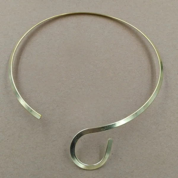 Open Wire Choker Necklaces Circle Torques for Women Lady Collar Chokers Metal Brass European Charms Findings Bulk Multi-color | Украшения и