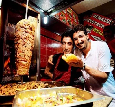 Электрическая вращающаяся барбекю устройство shawarma вертикальная машина gryos|machine