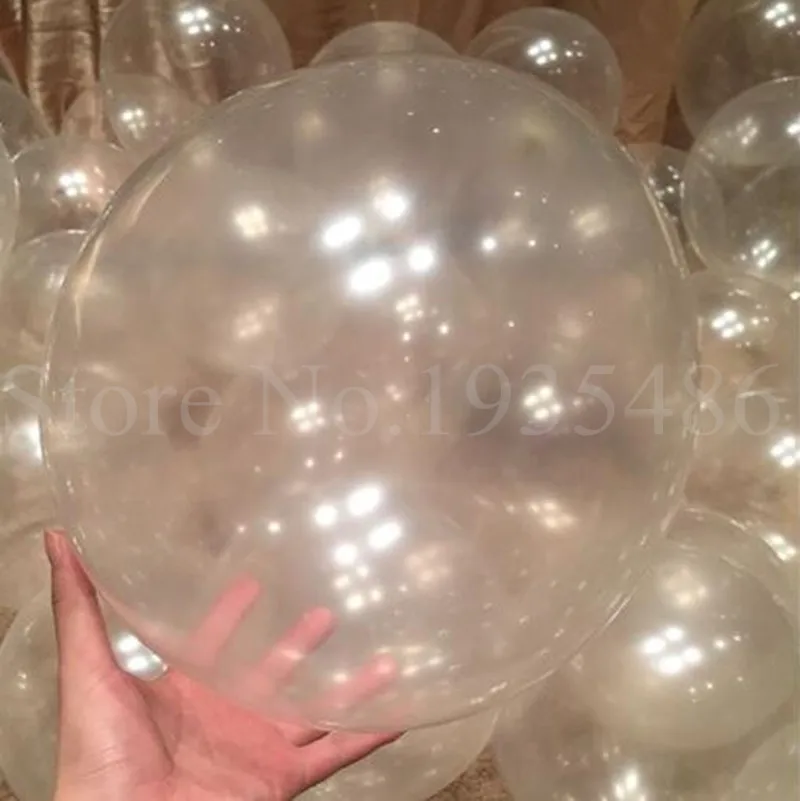 2020 прозрачный воздушный шар (100 шт./лот) 12 дюймов из латекса прозрачный|transparent