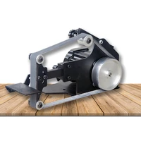 220v desktop belt sander diy woodworking polishing machine 0 7500rpm 762x25mm belt machine