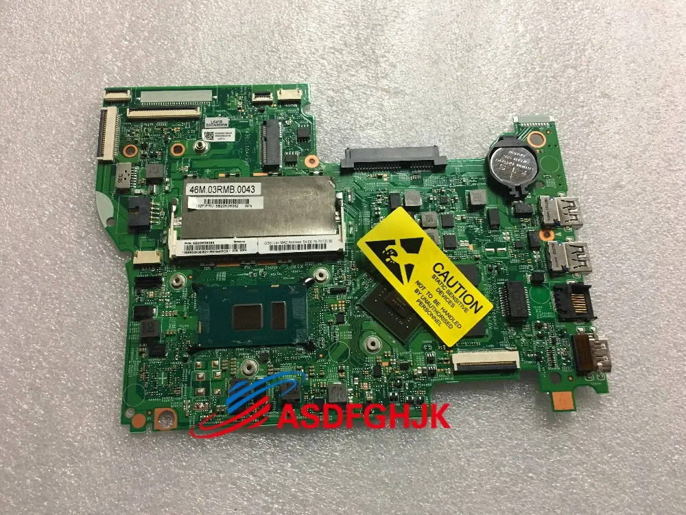 

Бывшая в употреблении материнская плата 5B20K36382 для Lenovo Flex 3-1470 со стандартным интерфейсом 100%
