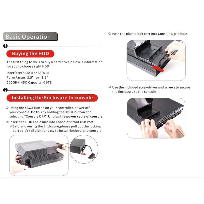 Игровые консоли хост внешний жесткий диск HDD Box USB 3,0 концентратор для Xbox One X