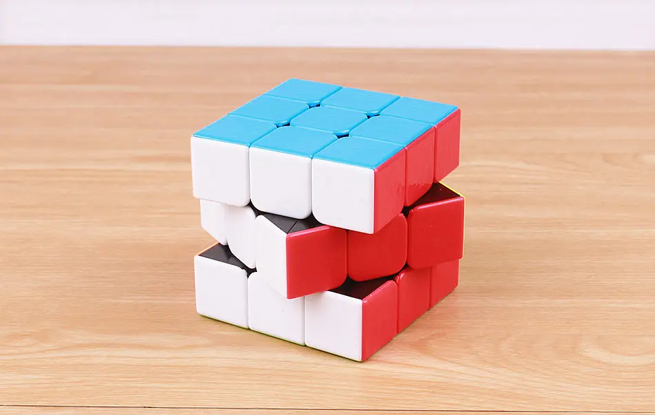 Shengshou 3x3x3 Волшебные кубики, без наклеек, матовая поверхность, профессиональная головоломка, трехслойный скоростной кубик, 3 на 3 Монтессори, игрушки