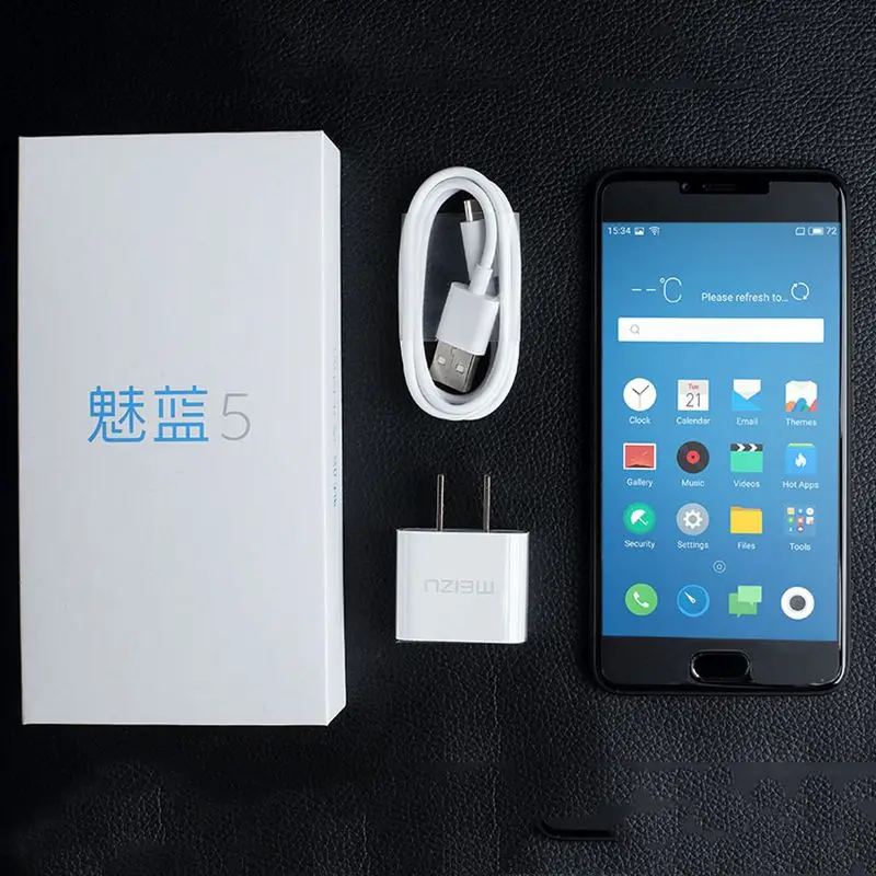 Оригинал Meizu M5 2 ГБ Оперативная память 16/32 Встроенная глобальной прошивки оты