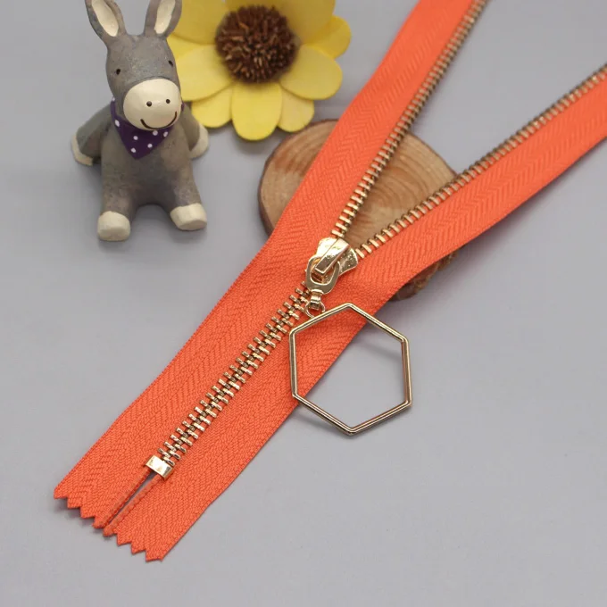 03 orange 20cm 2 шт. 5# Закрытая сумка с металлическими молниями 20 см 25 см Экологичная молния для шитья брюк юбки DIY аксессуары для одежды для рукоделия KY2171 - Цвет: 03 orange 20cm